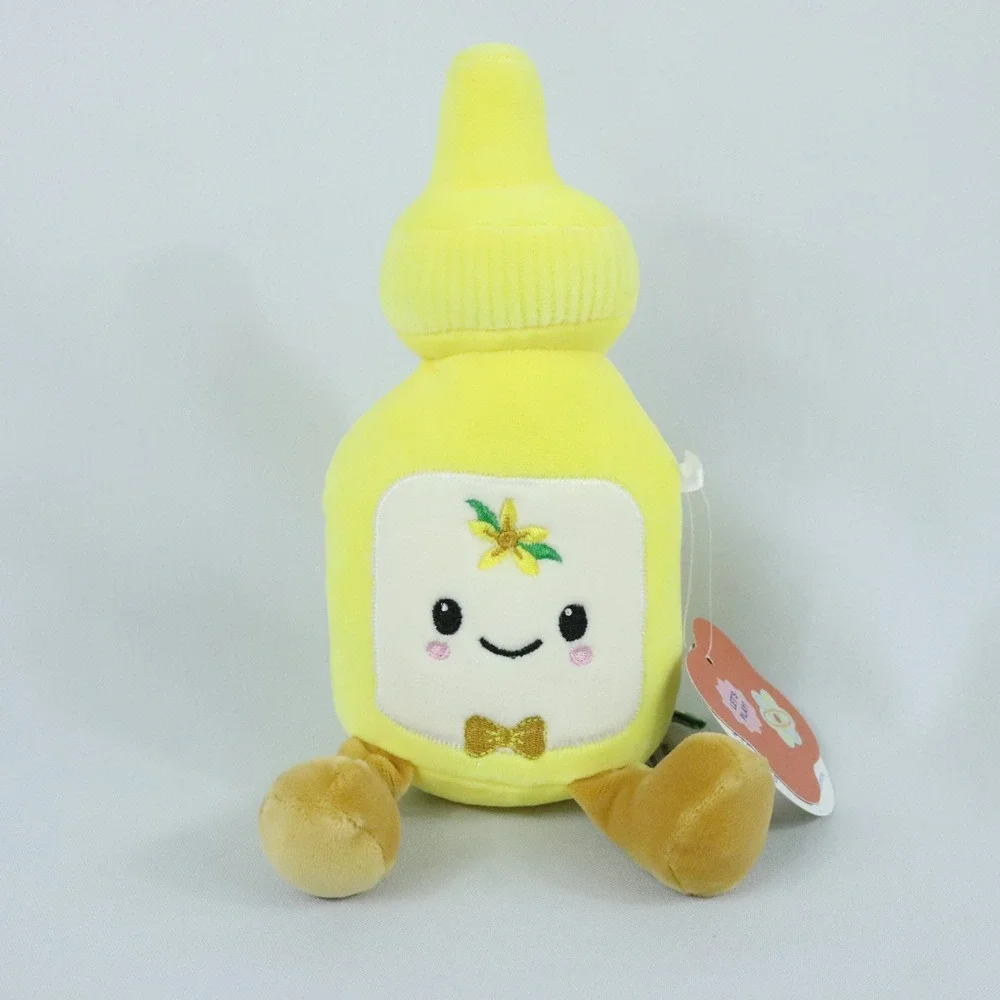Target Gigglescape Yellow Mustard Bottle Plush Stuffed Food New with Tags